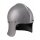 English Archer Helmet, 15. Century, 1.6 mm steel with leather liner