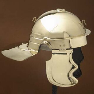 Roman Helmet Imperial Italic -C- (Cremona), Brass