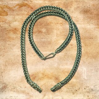 Viking Necklace 4, open, 6 mm