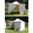 Knights Tent Herold, 4 x 4 m, 425 gsm, natural colour