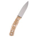 Fixed Blade Knife Swedish Forest, Stabilized Curly Birch,...