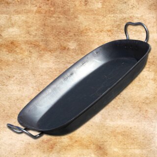 Fish Frying Pan, forged