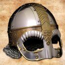 Spectacle Helm Beowulf, cheek-pieces, chain mail aventail