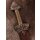 Wikingerschwert aus Dybäck mit Scheide, Damaststahl
