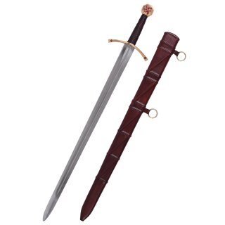 Bruce Sword, Medieval One-Hander with Scabbard