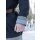 Klappenrock Bjorn, Wikinger-Mantel mit Borte, dunkelblau