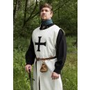 Medieval Tabard, Teutonic Knights, natural-coloured/black