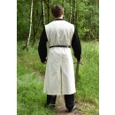 Medieval Tabard, Templar, natural-coloured/red