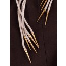 Braided Cords, Pack of 5, natural-coloured