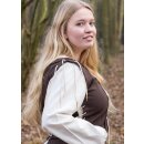 Medieval Dress Marit with Cording, brown