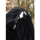 Medieval Velvet Jacket Griselda, black
