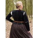 Medieval Velvet Jacket Griselda, black