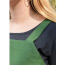 Viking Apron Dress, Overdress Tinna, green, size L/XL