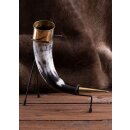 Viking Drinking Horn with Stand