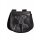 Leather Pouch with Thors Hammer Embossing, Black