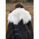 Shoulder Fur made of Nordic Sheepskin, white