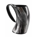 Horn Beer Mug / Tankard - Fenrir, the Norse Wolf...