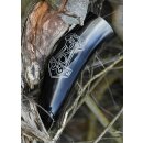Drinking Horn with Stand - Mjölnir, Hammer of Thor (Our design! Individual pack)