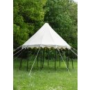 Round Medieval Tent, 4 m in Diameter, 425 gsm