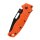 Folding Knife Demko AD20.5 Clip Point, Orange, DLC