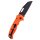 Folding Knife Demko AD20.5 Shark Foot, Orange, DLC