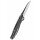 Locust, black stonewashed - satin blade, black micarta handle