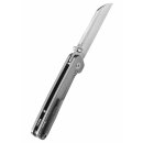 Penguin, 154CM satin blade, Stonewashed Ti handle