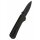 Hawk, 14C28N black stonewashed blade, Ebony wood handle