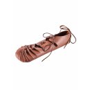 Medieval Sandals, brown, size 44/45