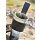 Leder Hornhalter für Trinkhorn, geprägter Drache, Jelling-Stil, schwarz
