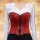 Leather Bodice Red