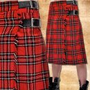 Red chequered Kilt