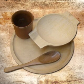 Wooden Table Ware Set