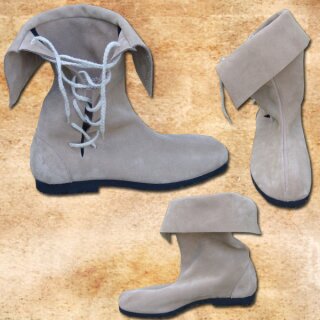 Boots, sand-coloured - 38