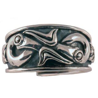 Viking Ring 26, adjustable 60-70 Silver
