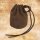 Leather pouch, large