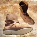 Haithabu Boots, nubuk leather, with leather soles