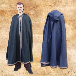 Woolen cloak with metal buckle & with bordure