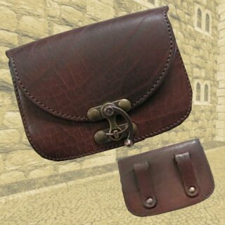 Belt Pouch with Hook Clasp
